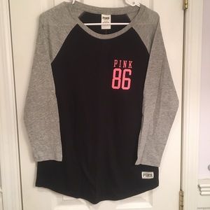 NEW VS PINK Baseball Style T-Shirt